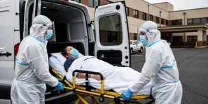 Специализированная перевозка из инфекционной больницы